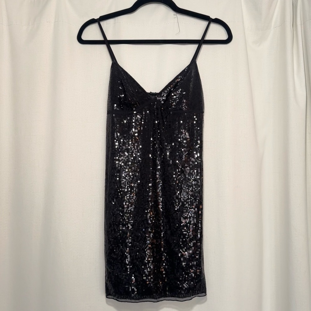 Victoria’s Secret The Lacie Black Slip Dress